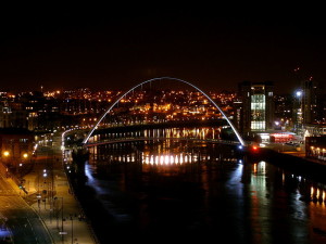 Il Millennium Bridge di Gateshead