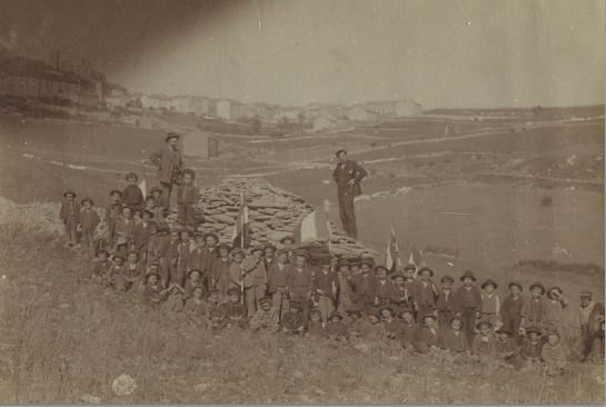 La Fundione nel 1917 (Arch. fot. Cav. Giovanni Paglione)