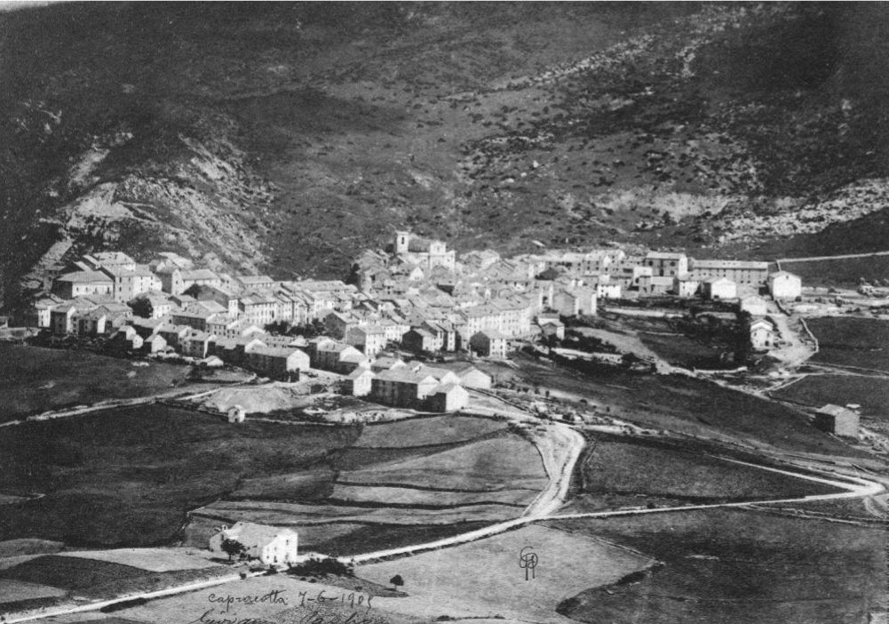 Capracotta dalla vetta di Monte Capraro 1905