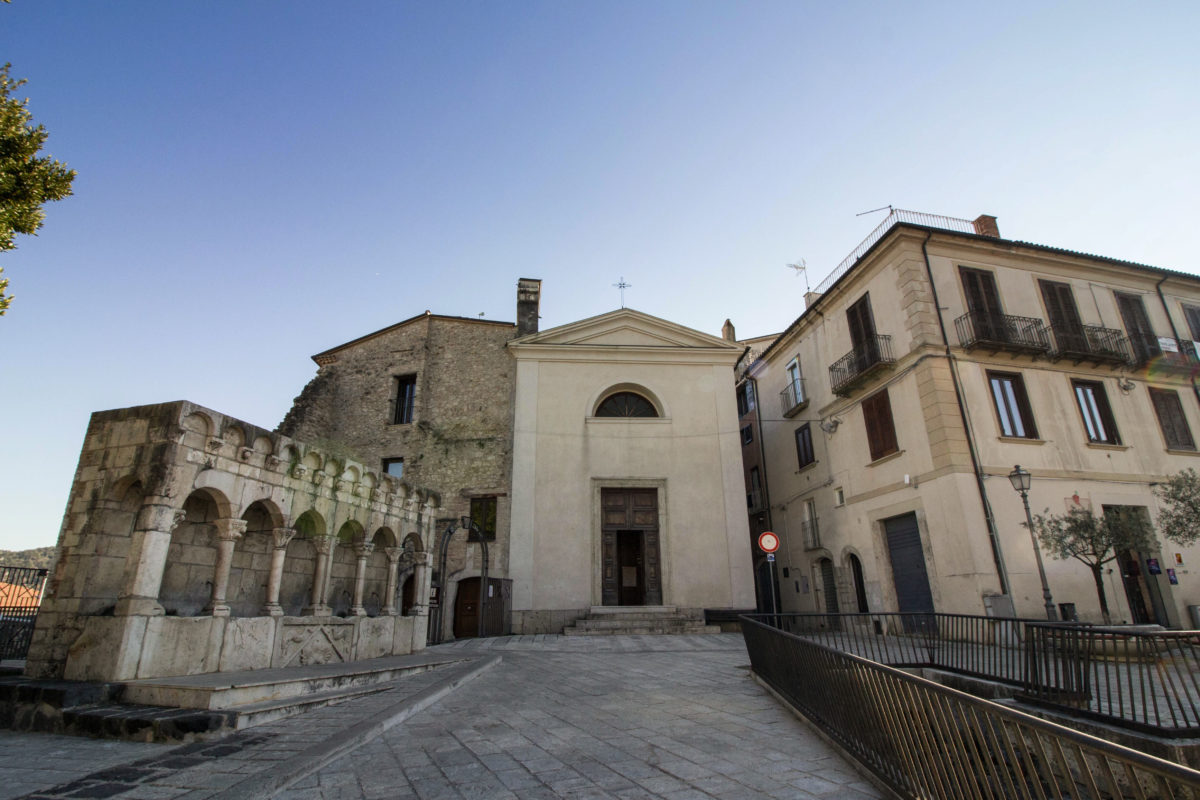 Isernia, Piazza Celestino. Foto: Eleonora Mancini